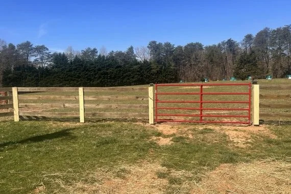 Fence installed by Circle MC Fencing